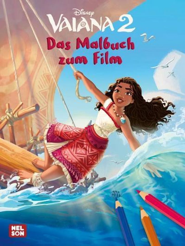 Kreativní činnost Disney: Vaiana 2: Omalovánky k filmu Obrázek produktu 