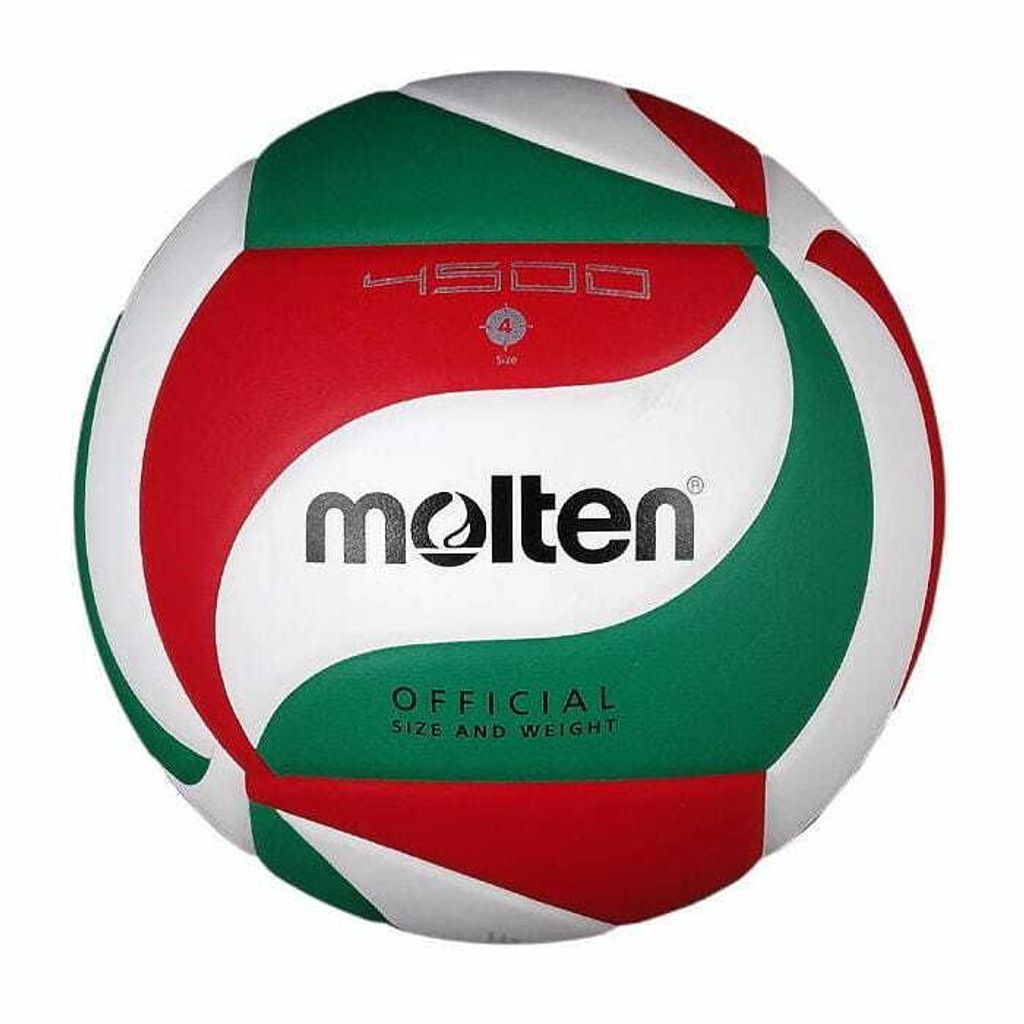 Molten V4M4500 Volleyball Größe 4 – PU, 18-Panel, geklebt – Produktbild 