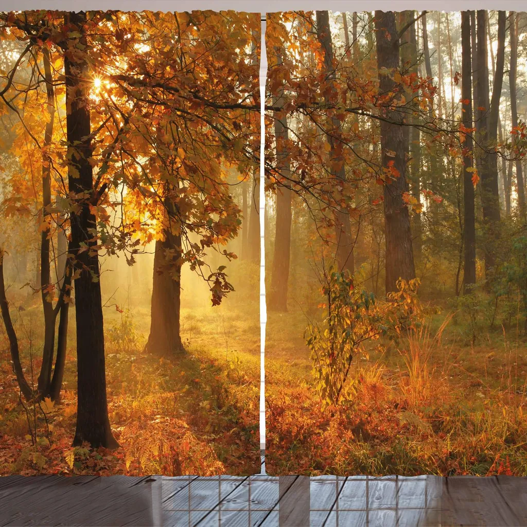 Tenda ARANDE 280x245 Sole Nascente Bosco - Tende Arredo Autunno