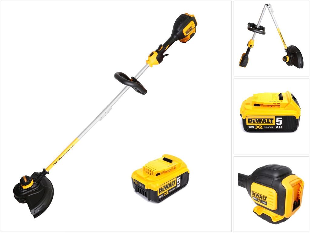 Dewalt DCM 561 PBS Akku Rasentrimmer 18V Brushless + 1x Produktbild 
