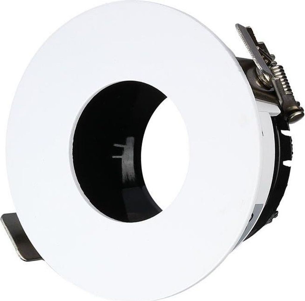 Halterung Spot Aluminium GU10 LED Rond Blanc Orientable ø83 mm