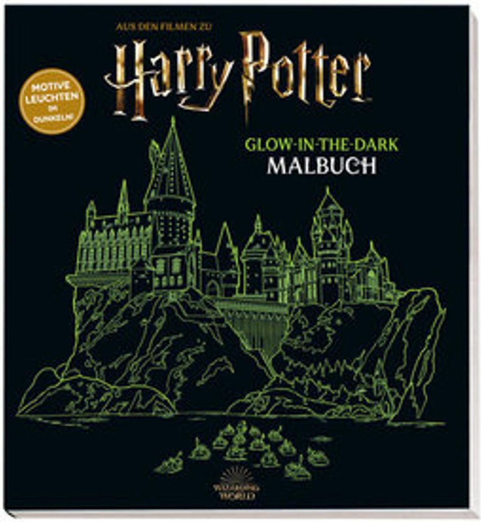 Panini Harry Potter - Glow in the Dark Malbuch