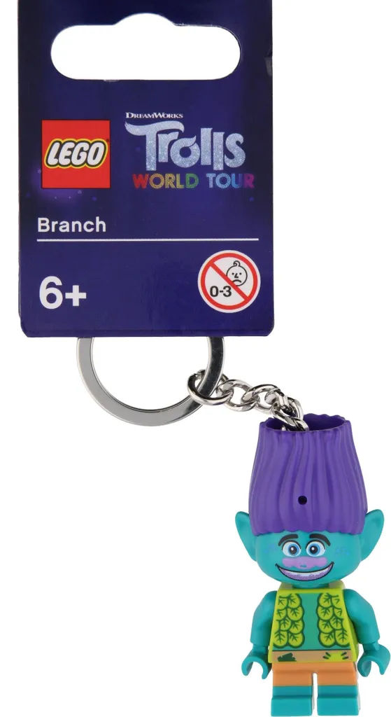 LEGO Trolls Portachiavi Branch 854004 - Porta la Magia sempre con Te