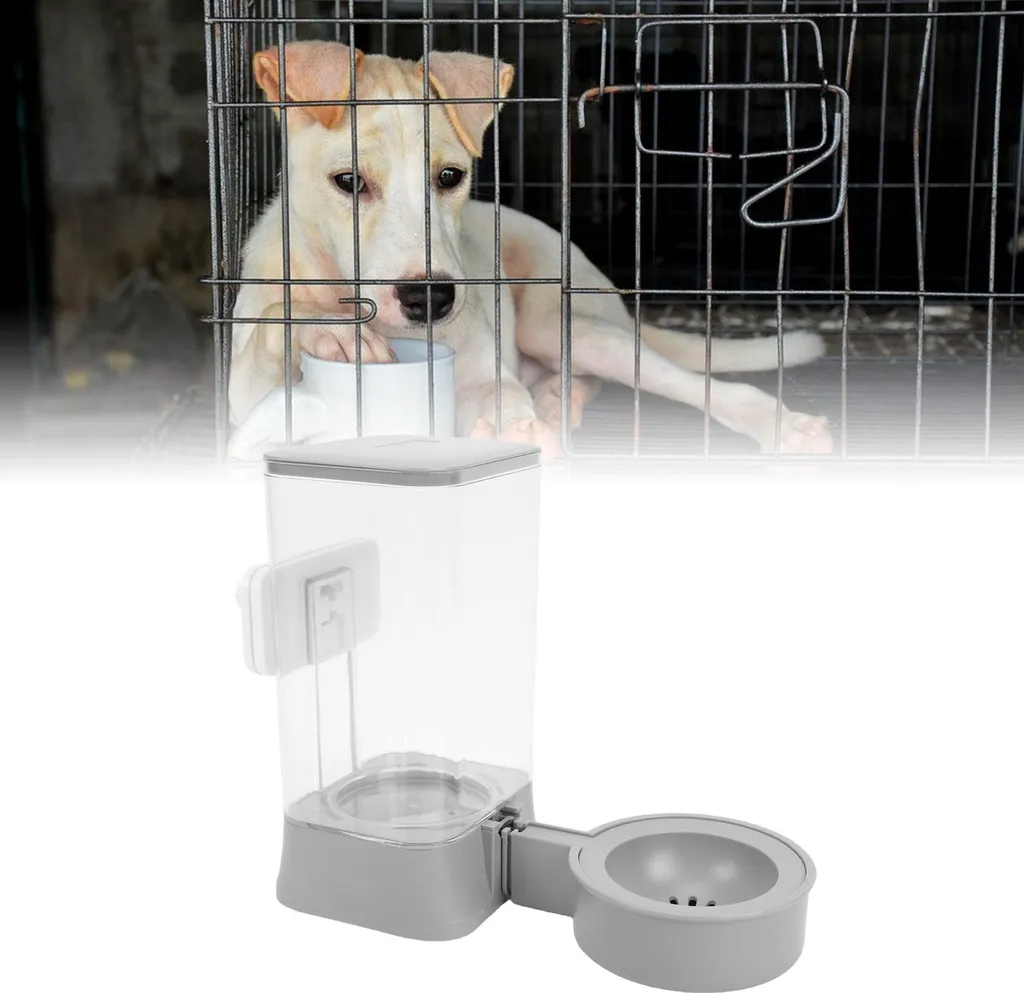 Solution d'hydratation pour cochon d'Inde - Distributeur suspendu gris