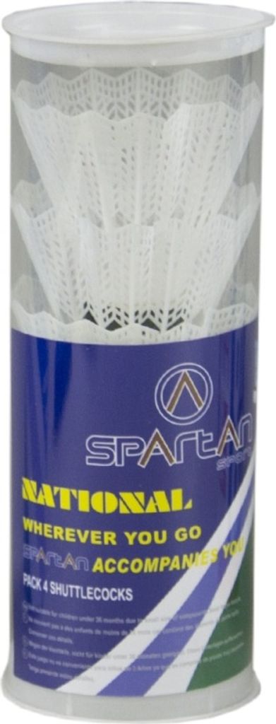 Federbälle SPARTAN Feder Badminton Produktbild 