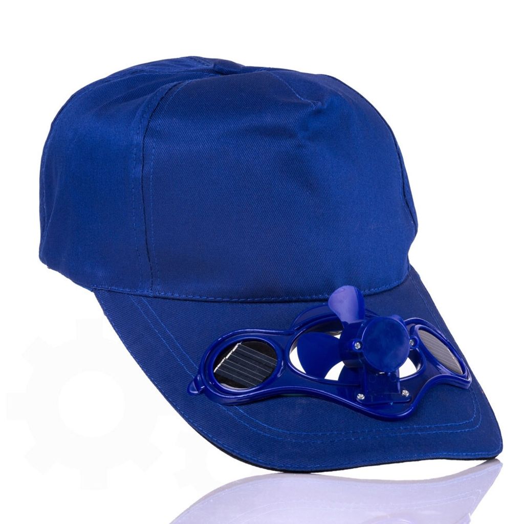 Cappello a vento blu navy per rinfrescarsi in estate Immagine del prodotto 
