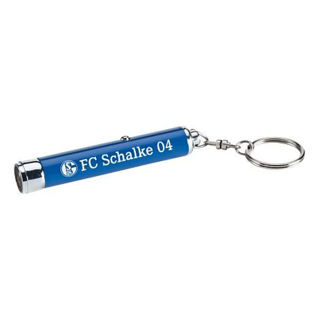 Regalo Ufficiale Schalke 04: Torcia LED Blu Calcio per Veri Fan