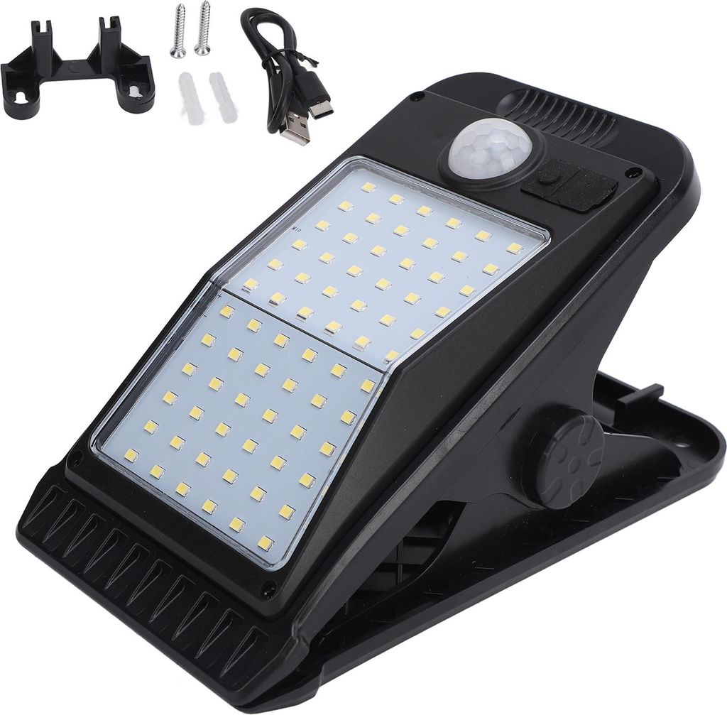 Lampe solaire à clipser avec détecteur de mouvement - 72 Image du produit 