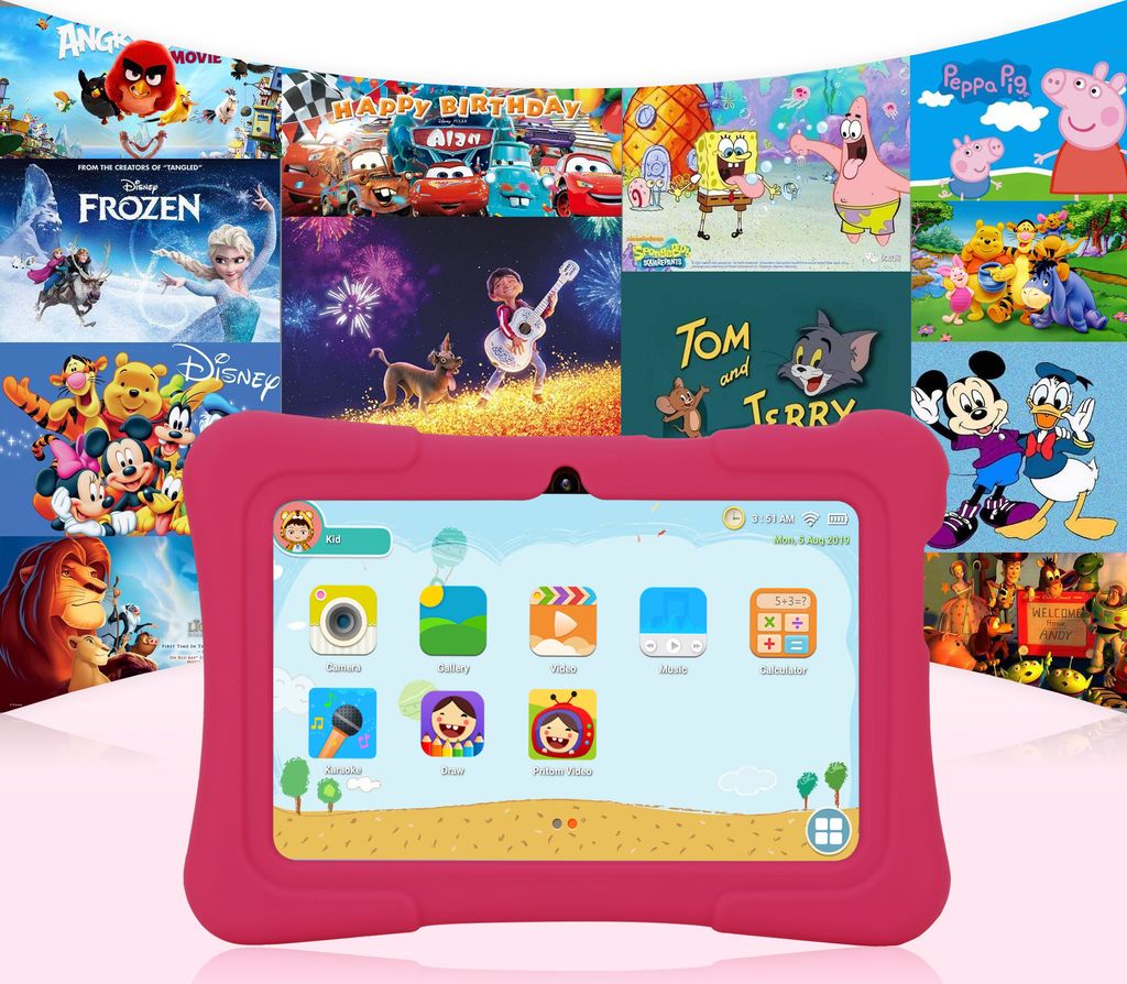 PRITOM K7 7palcový dětský tablet Android 10 Tablet PC 32 GB Obrázek produktu 6