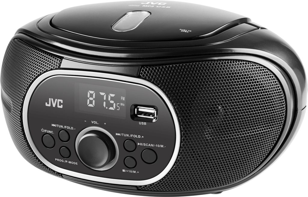 JVC radio RD-E221B Boombox black Zdjęcie produktu 