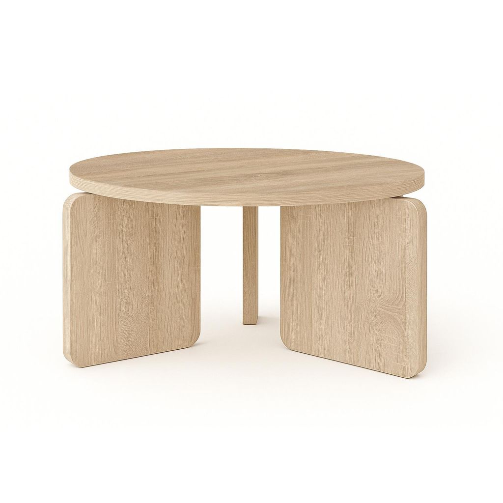 TAO Couchtisch, 75 cm, minimalistisch und zeitlos - Eiche Sonoma