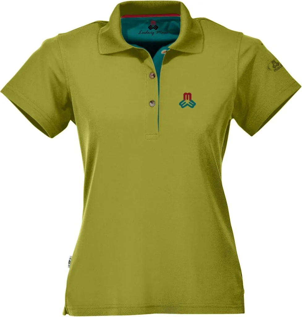 Aeschi Fresh Polo Donna Giallo Oro 5961 Taglia 38 | Traspirante Maul Sport