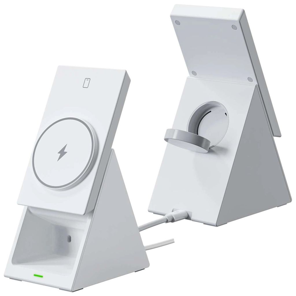 Choetech T600 15W Induktive Ladestation 3In1 - Weiss Produktbild 