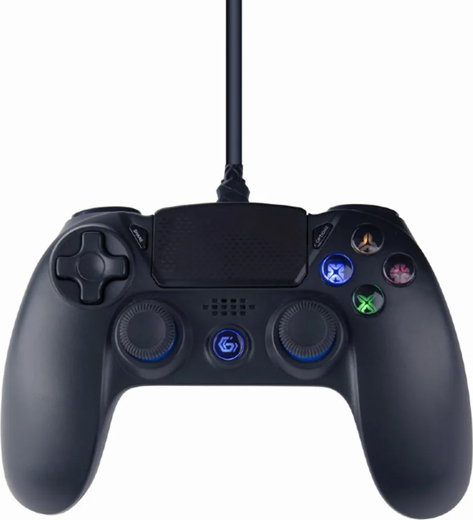 Manette filaire PS4 et PC Gembird : fini les pannes de batterie en jeu