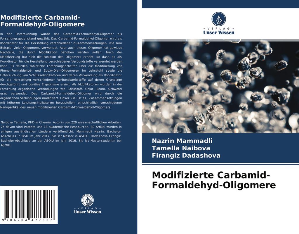 Modifizierte Carbamid-Formaldehyd-Oligomere