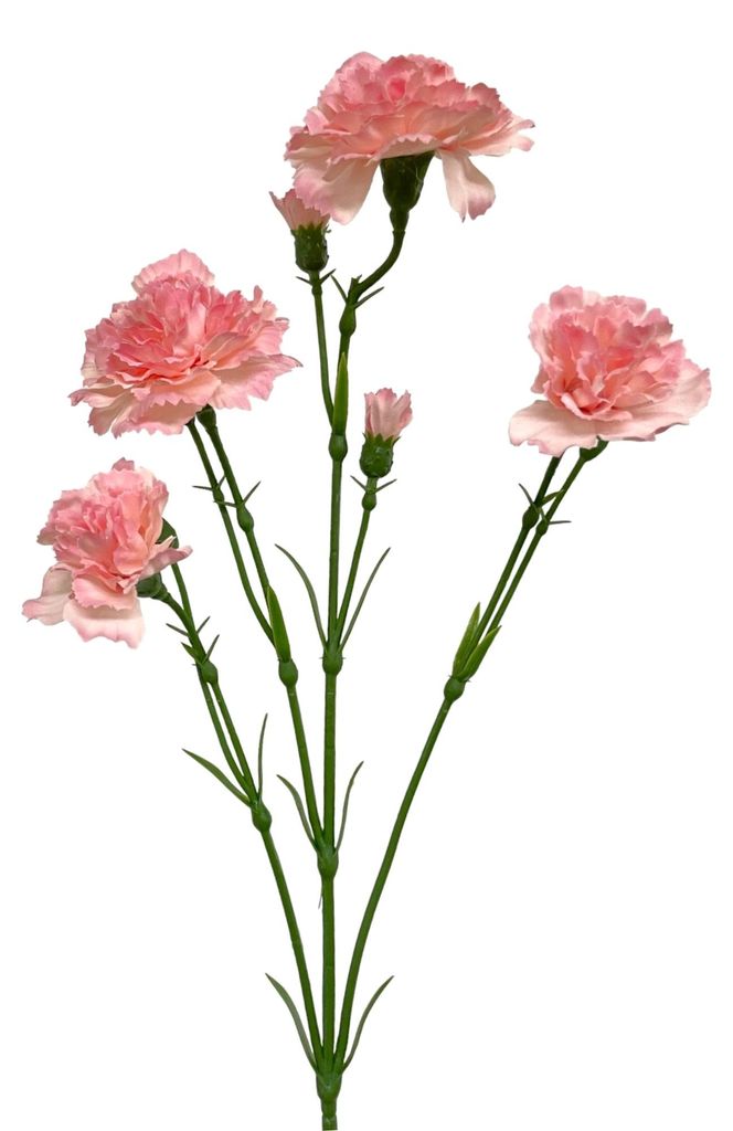 Künstliche Spray-Nelke ca. 62cm pink ROSA