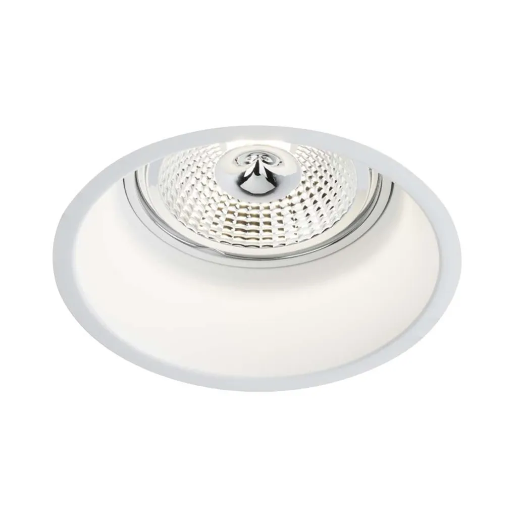 Spot encastré orientable blanc pour remplacer vos vieux plafonniers