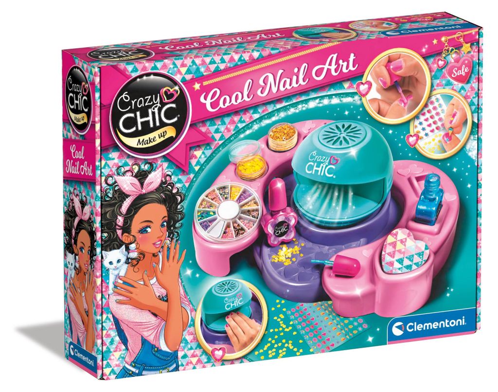 Clementoni Crazy Chic COOL NAILS, Modedesign-Set für Produktbild 