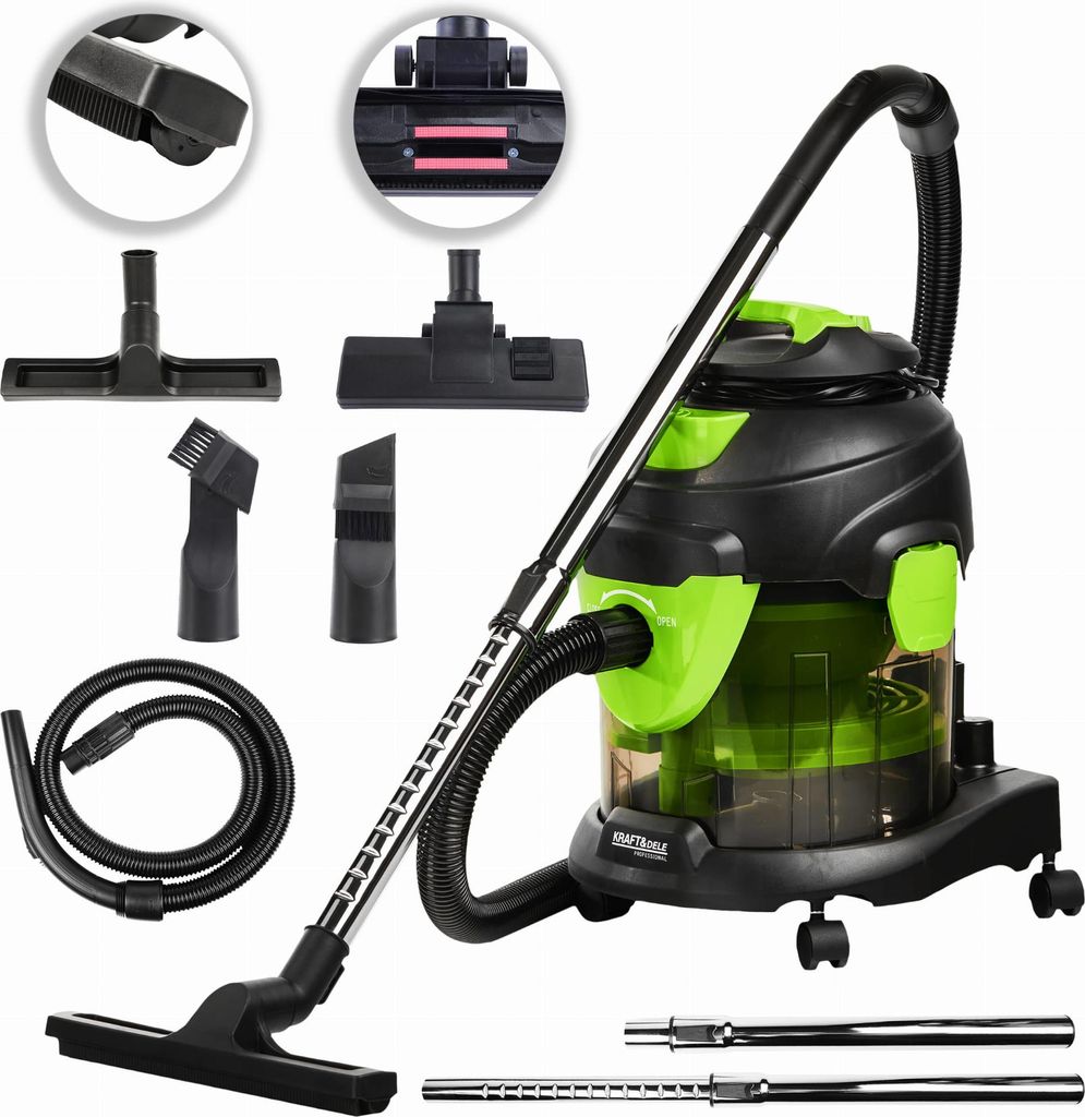 Kraft&Dele KD5157 Industriesauger für Nass- und Produktbild 