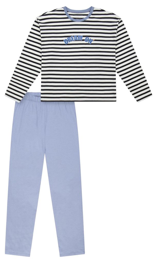 Schiesser Mädchen Pyjama Nightwear - multicolor 2 - Größe 176