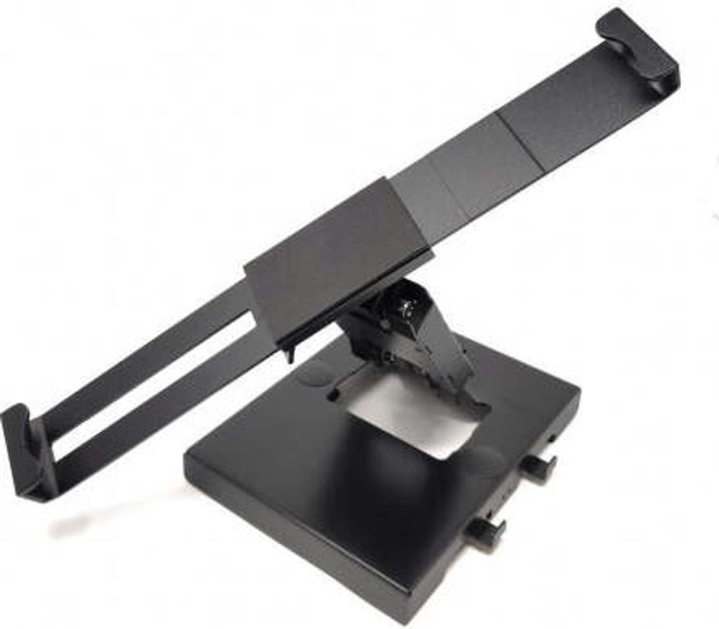 SYSTEM-S Abschließbare Tisch und Wandhalterung für 9.0-13.0 Zoll Tablet Halterung in Schwarz