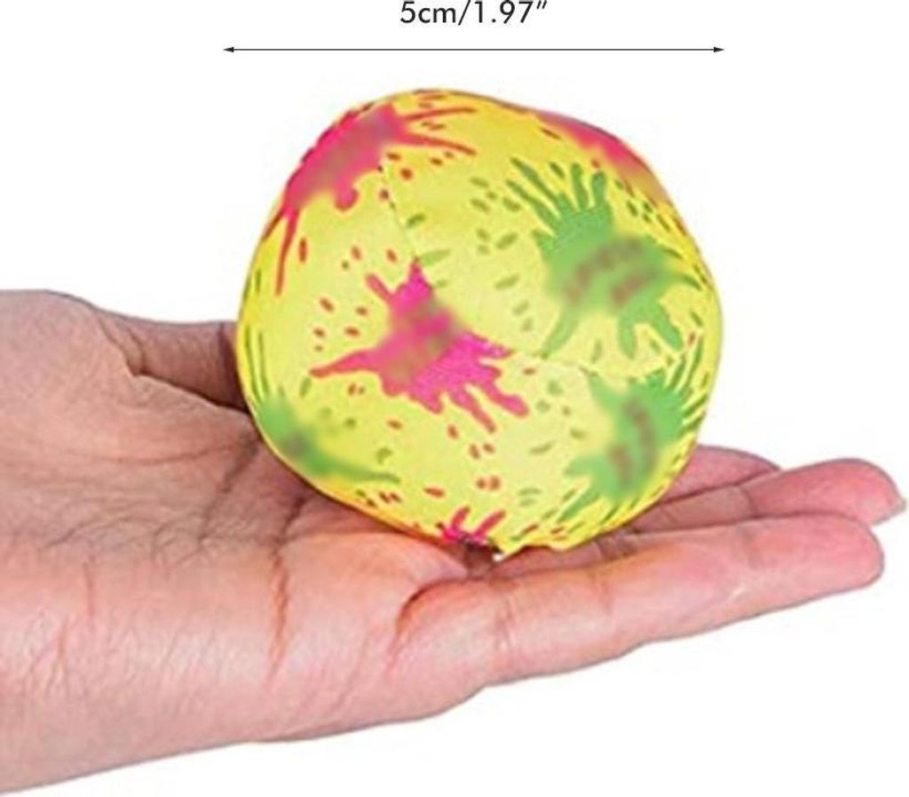 24Pcs 5cm Wasser Splash Ball Sport Spielzeug Outdoor Einweichen Wiederverwendbare Kinder Mehrfarbige Tuch Spielen