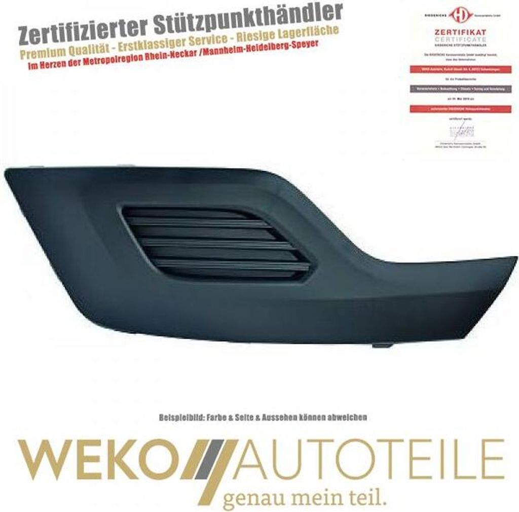 Lüftungsgitter Stoßstange links DIEDERICHS 1456047 für FORD