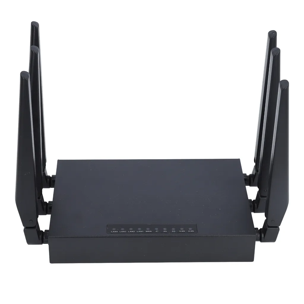 Routeur WLAN 4G WiFi 6 Gigabit 1000Mbps avec 8 antennes et slot SIM