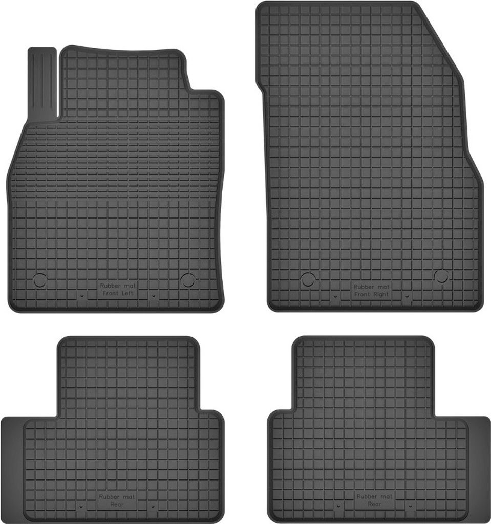Gummi-Automatten, 4er-Set, universell für: Volvo V50 Kombi (2004-2012)