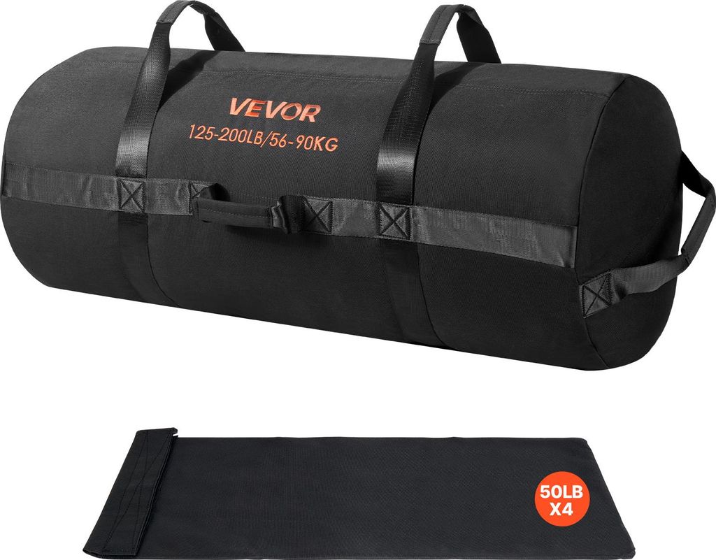 VEVOR Workout-Sandsack, odolná taška na tréning s úchytmi, Obrázok produktu 