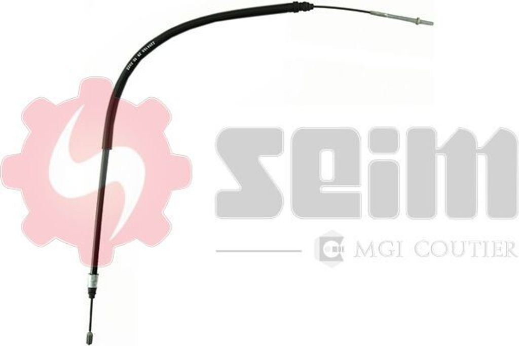SEIM Handbremsseil Seilzug Feststellbremse passend für PEUGEOT 405 I (15B) Hinten Links 204160