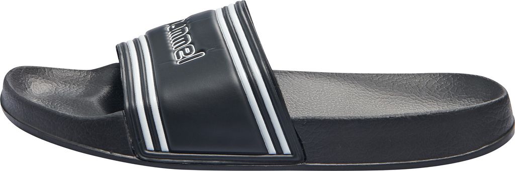 Hummel Pool Slide Retro Badeschuhe schwarz/weiß 203807-2001, Schuhgröße:44 EU