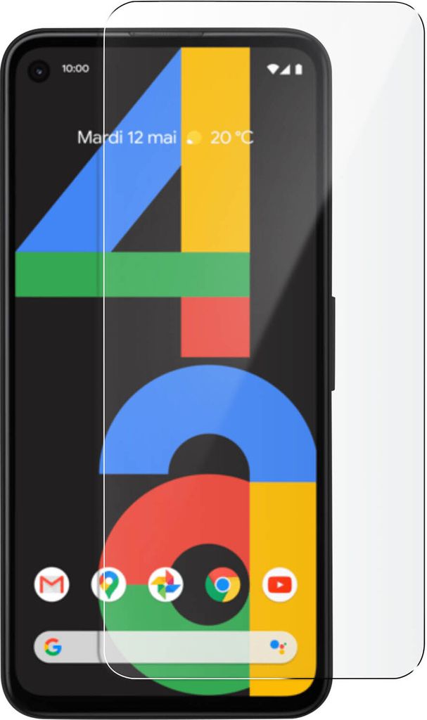 Displayschutzfolie aus Latex, Google Pixel 4A - Transparent