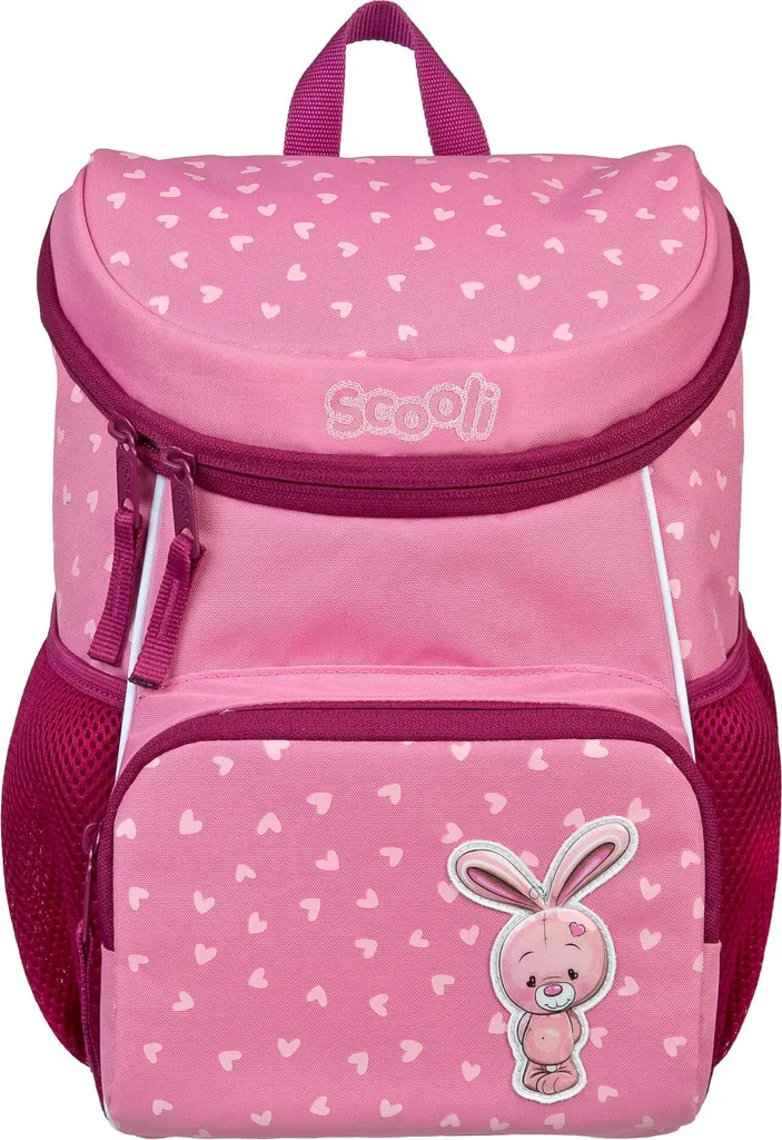 Zaino Scooli Mini-Me 8L Rosa Bella Bunny - Materiali PET Riciclati