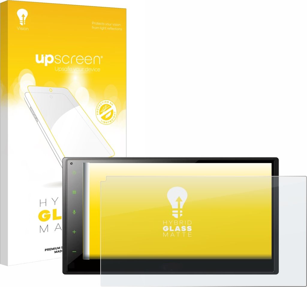 upscreen Entspiegelungs Schutzglas für Pioneer SPH-DA360DAB Schutzfolie Panzer Folie Glas Display Schutz matt