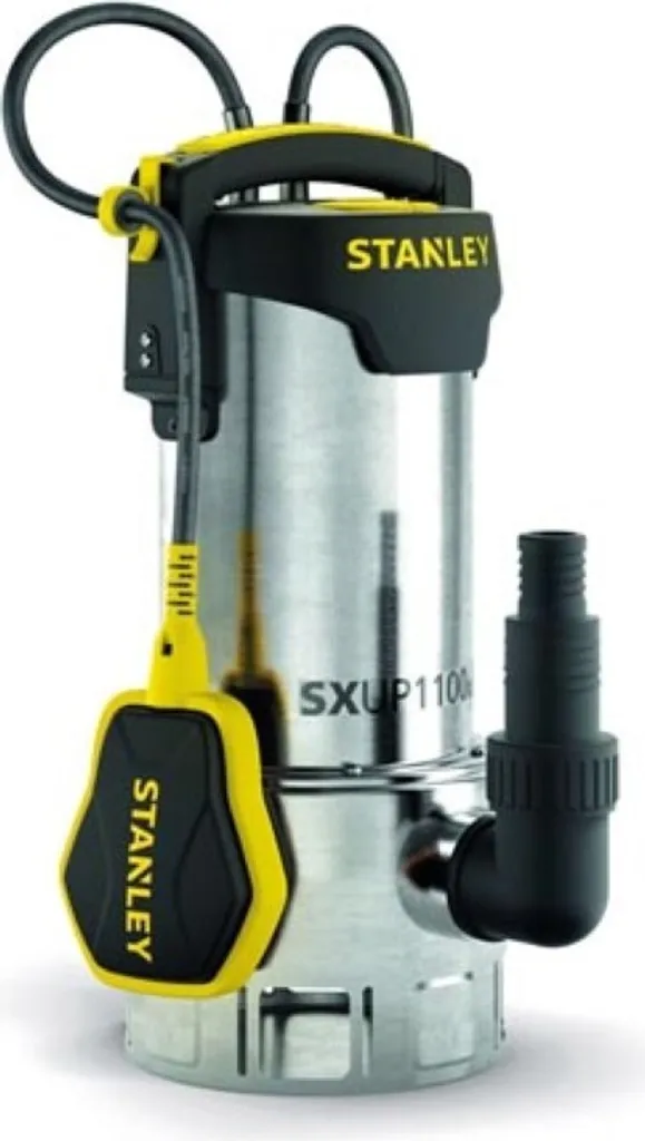 Pompe de Relevage Stanley 1100 W Inox - Solution Eaux Usées et Inondations
