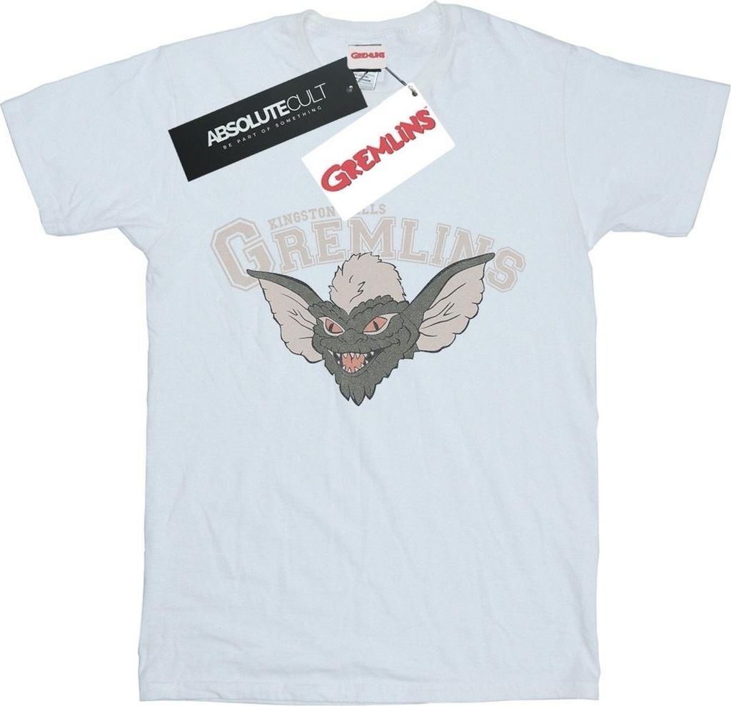 Gremlins - "Kingston Falls Sport" T-Shirt für Damen BI25802 (S) (Weiß)