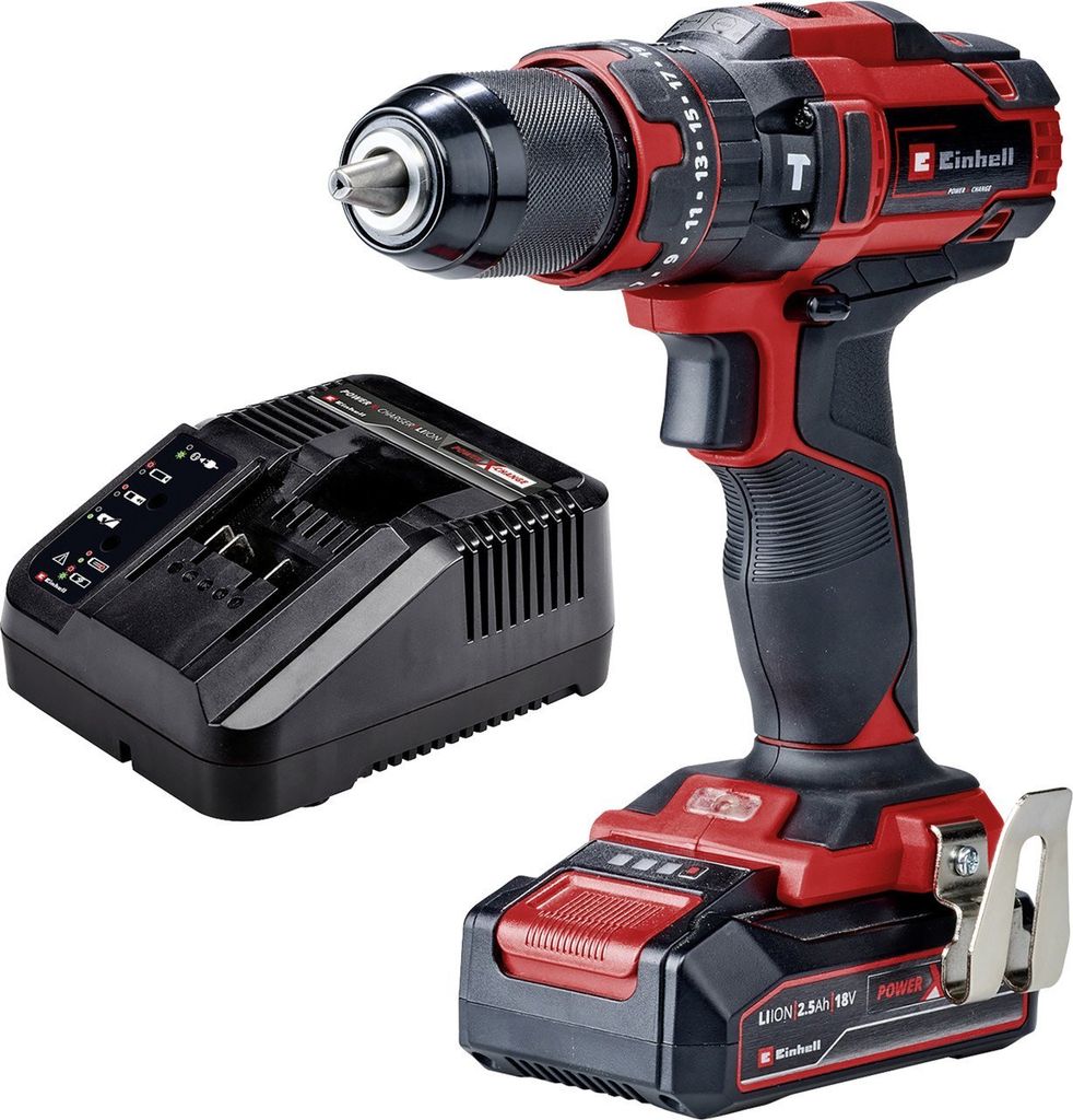 Einhell PXC Akku-Schlagbohrschrauber TE-CD 18/44 Li-i Produktbild 