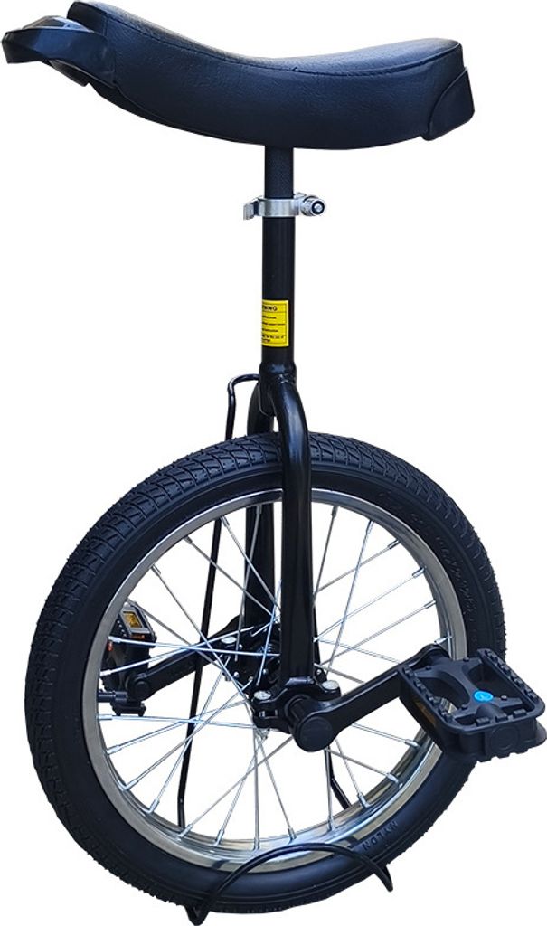 Funsport Einrad 16 Zoll Schwarz