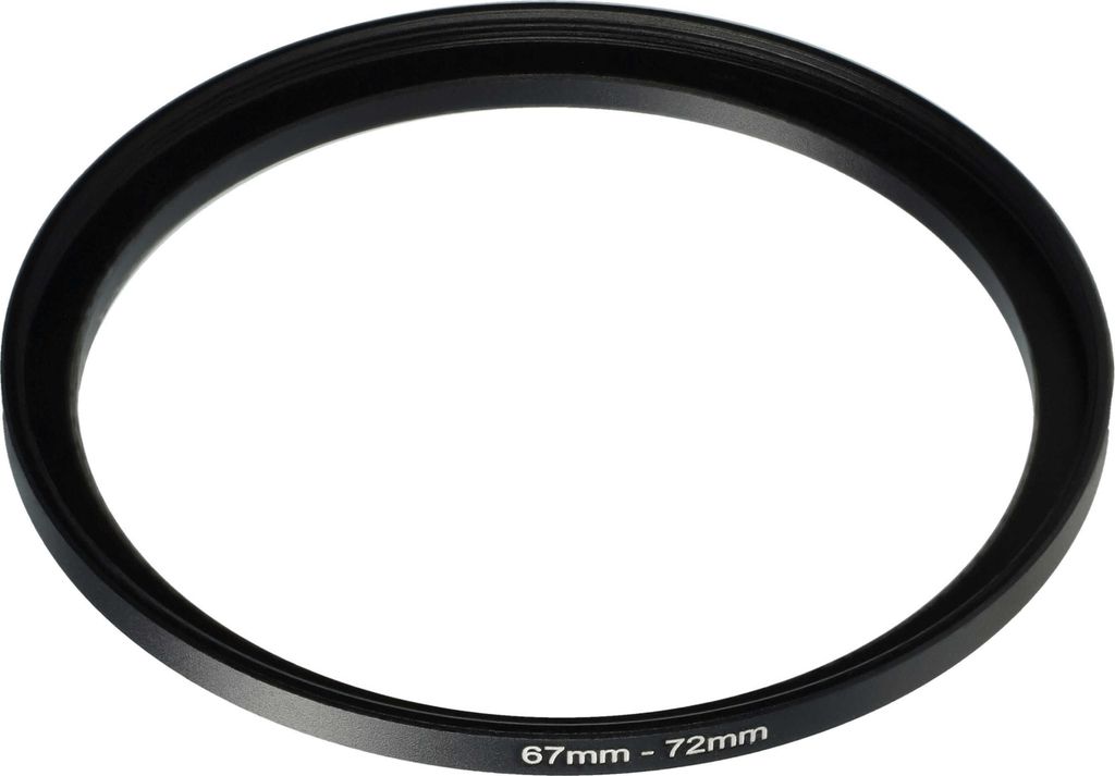 vhbw Step-Up-Ring Adapter 67mm - 72mm für Kamera Objektiv - Produktbild 
