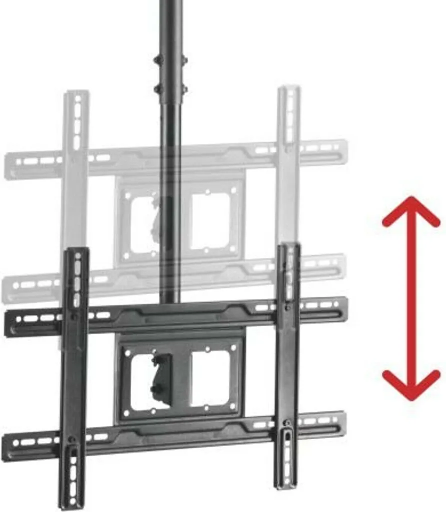 Staffa Professionale Soffitto TV 23-100 Pollici VESA 600x400 50kg