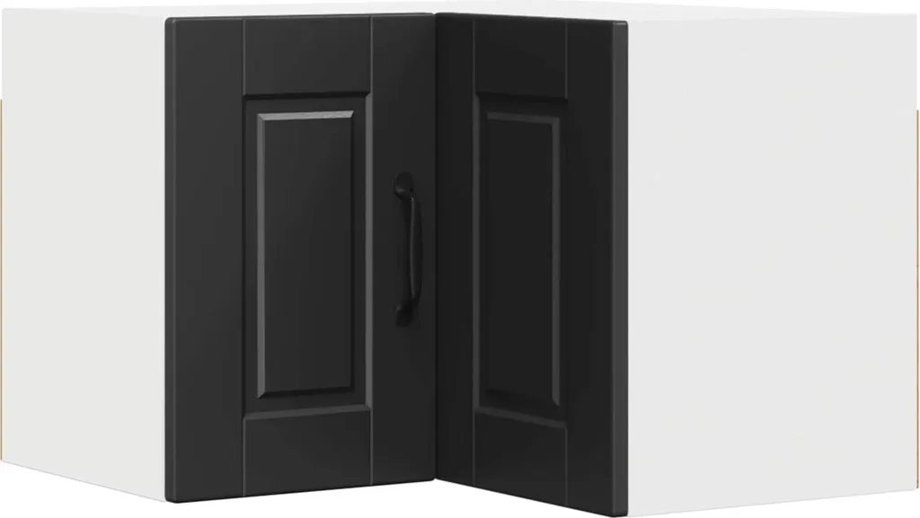 Mobiletto Nero vidaXL 57x57x40 cm - Arredo Cucina Minimalista