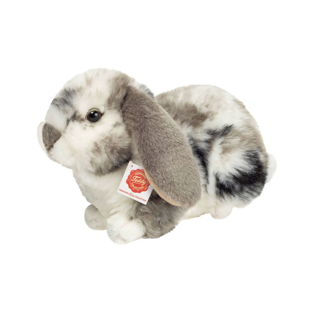Teddy Hermann Peluche lapin noir 17 cm Lapin en peluche Image du produit 