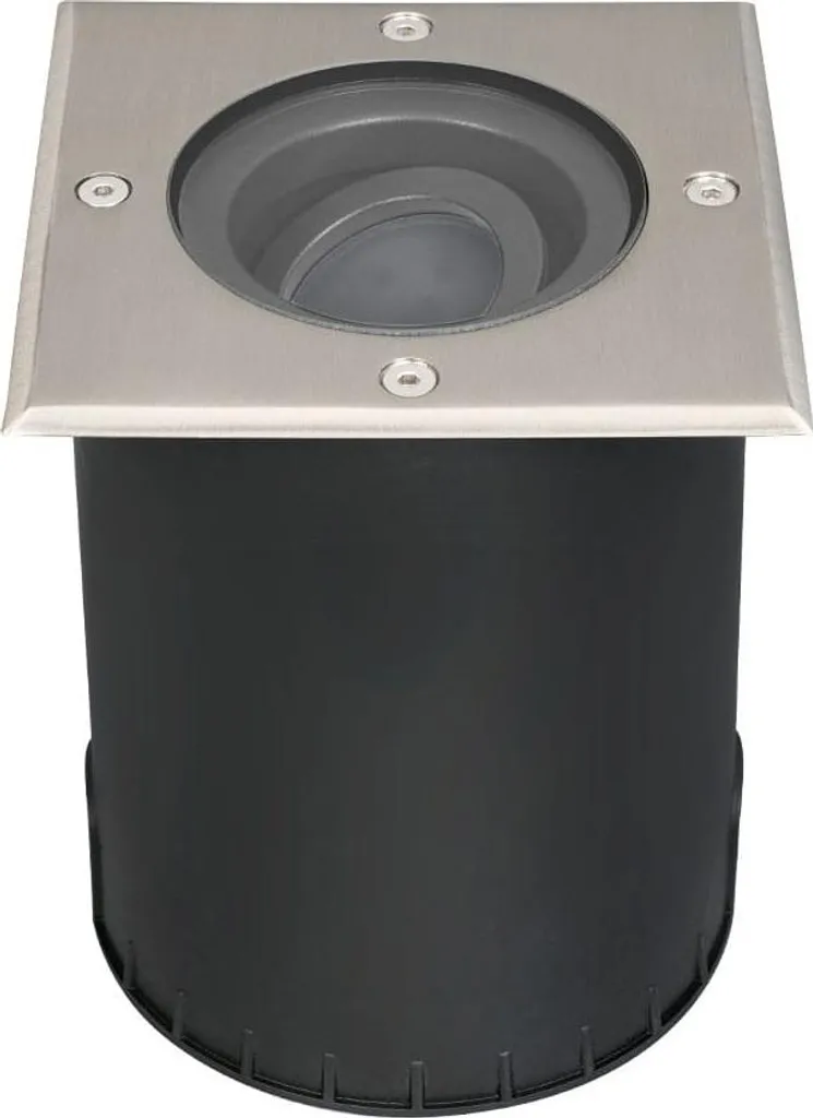 Spot LED Inox Pour Terrasse & Allée HOFTRONIC Carré GU10 IP67 Dimmable