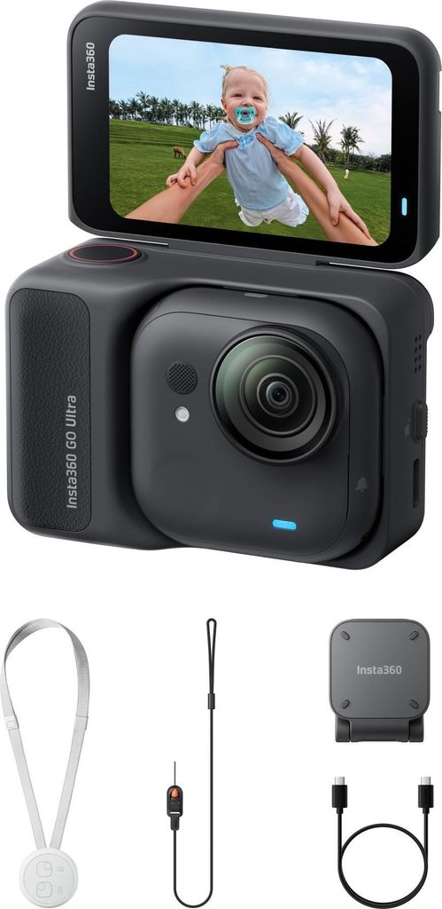 Insta360 Go Ultra schwarz Actioncam Produktbild 