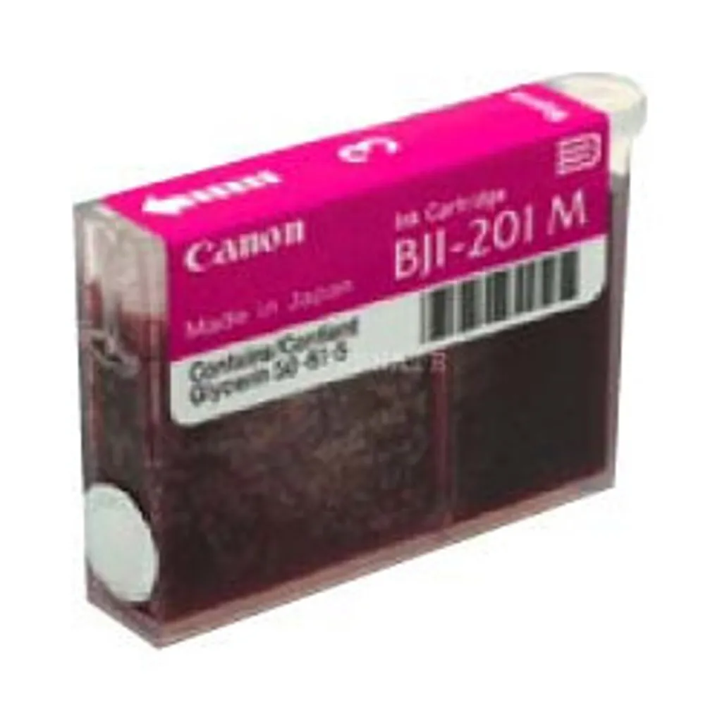 Cartouche d'Encre Magenta Canon BJI-201M 0948A001 Consommable Jet d'Encre