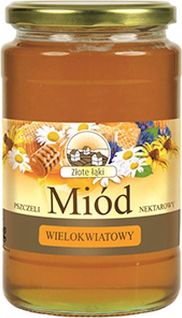 Miód wielokwiatowy Sądecki Złote Łąki 1 kg Zdjęcie produktu 