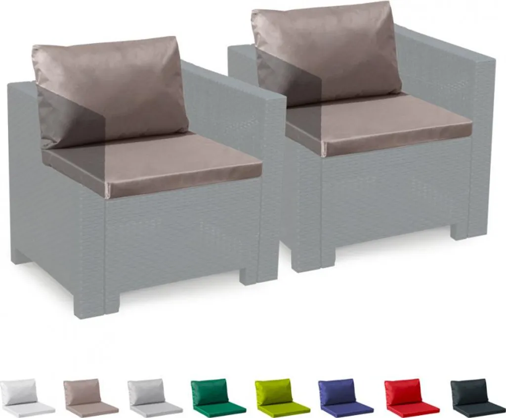 Remplacer vos coussins usés de salon de jardin Bica avec ce kit étanche