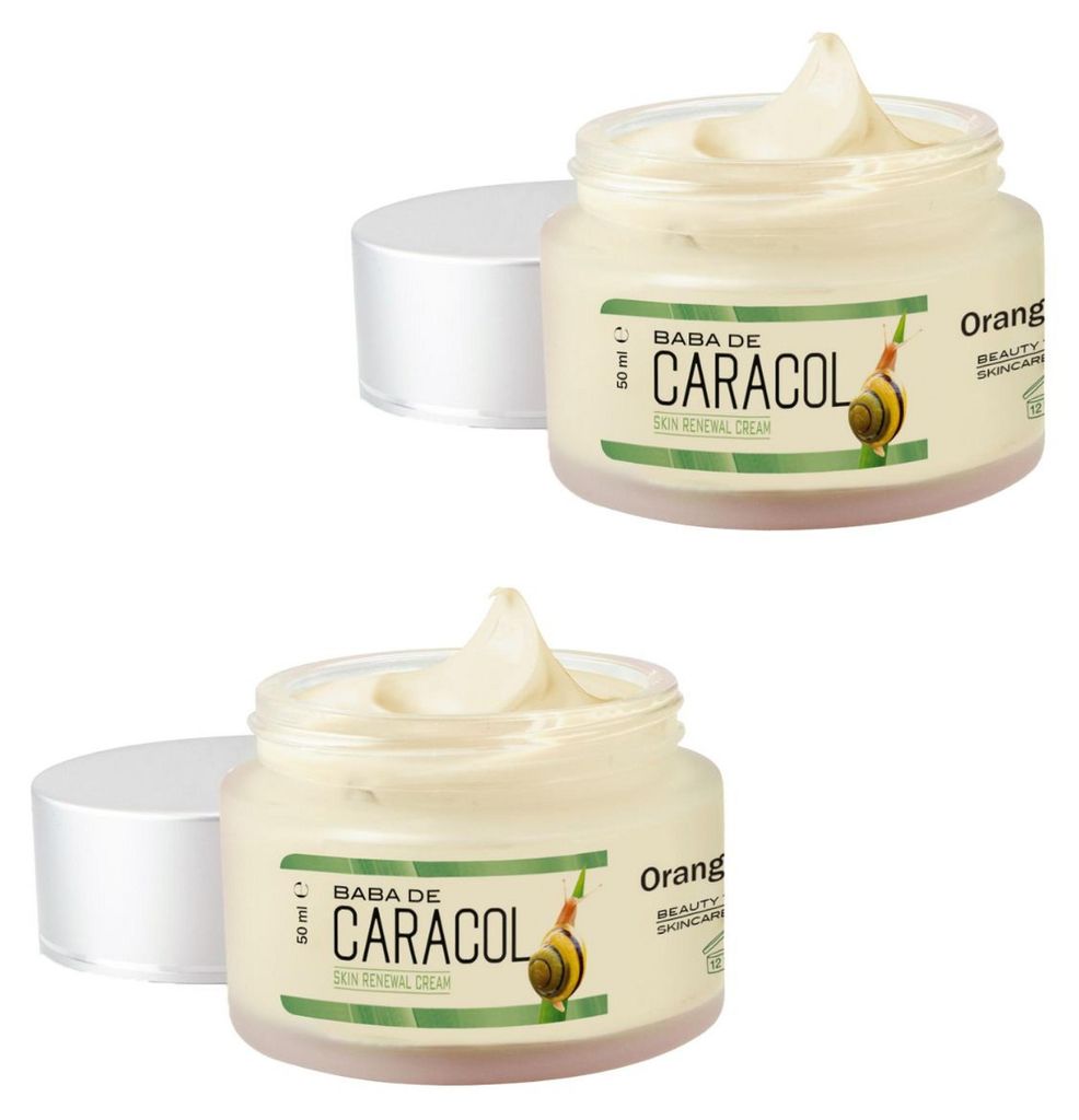 Orange Care - Baba de Crème Caracol - 2 pots de 50 ml Image du produit 