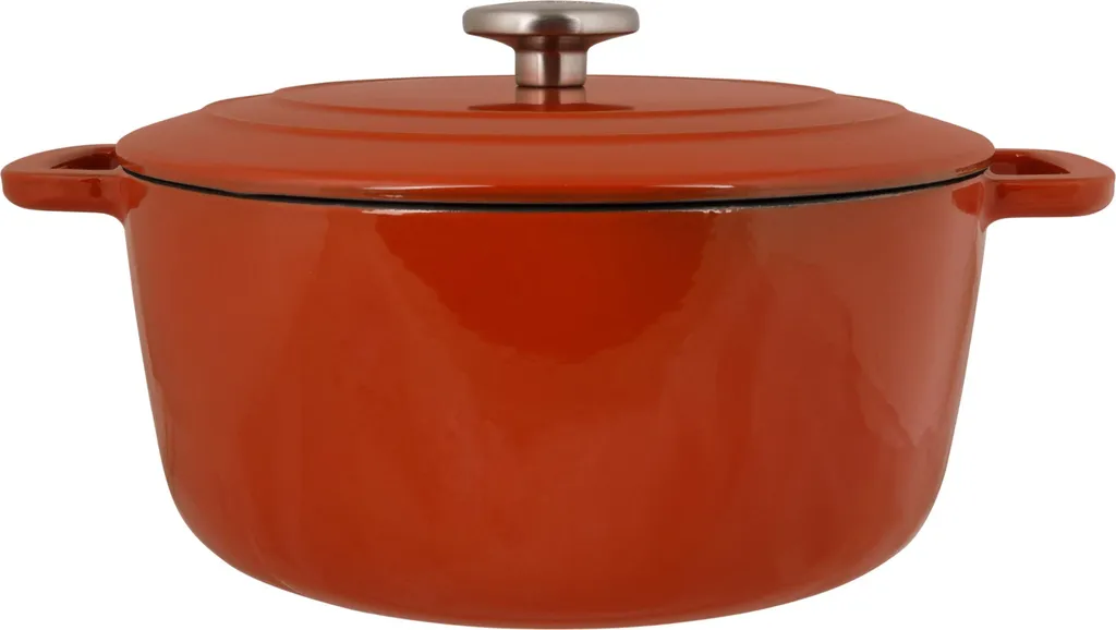Pentola Ghisa 28 cm Cosy & Trendy Fontestic Ruggine Induzione 6,15L